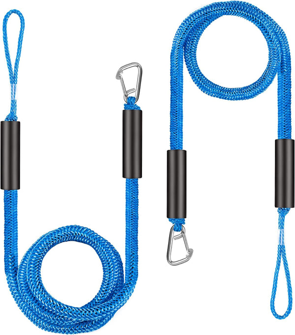 Bungee Dock Line Boat Accessories (blue)